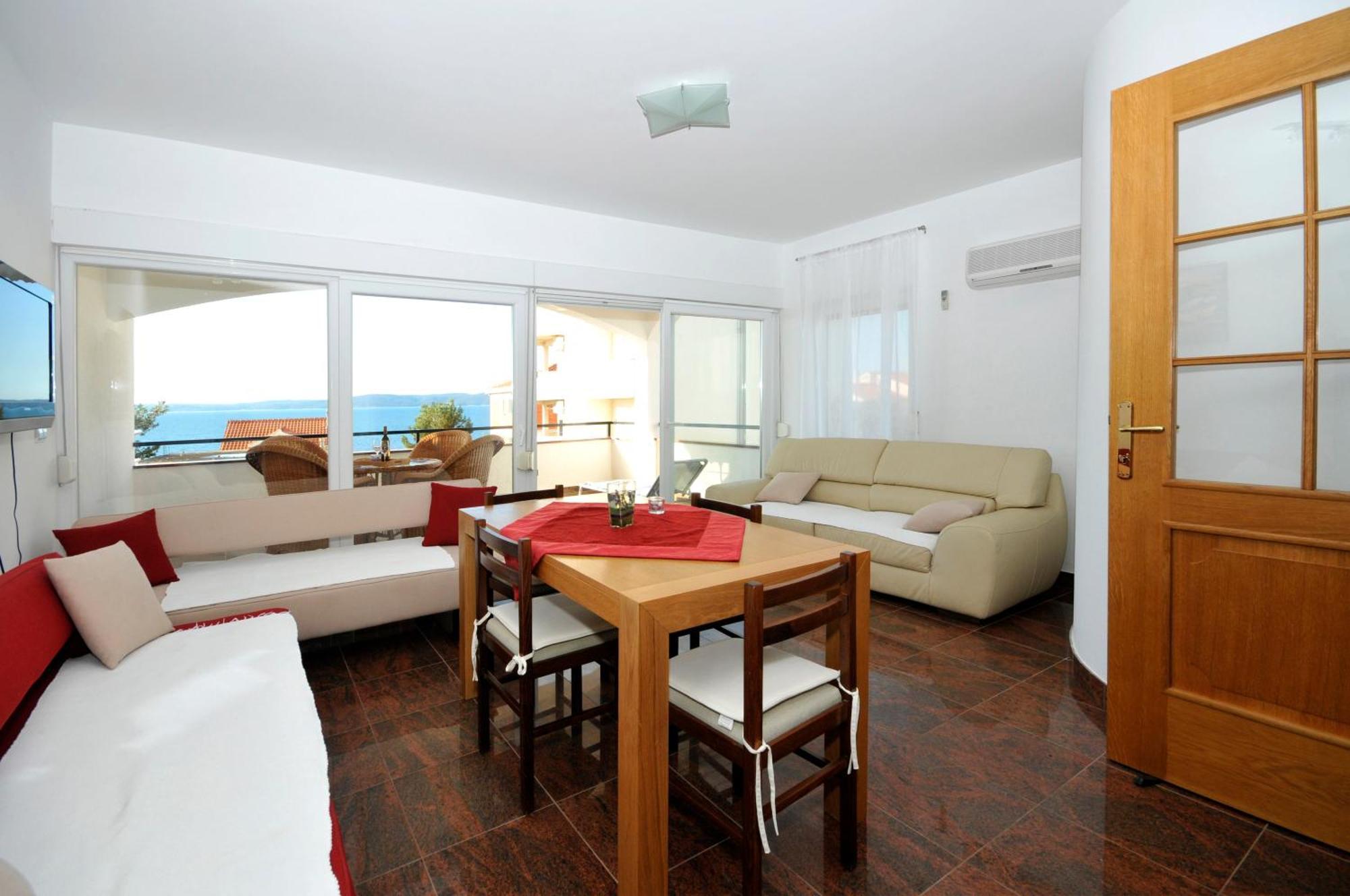 Apartmani Svalina - Seaview And 130M From Beach Трогир Экстерьер фото