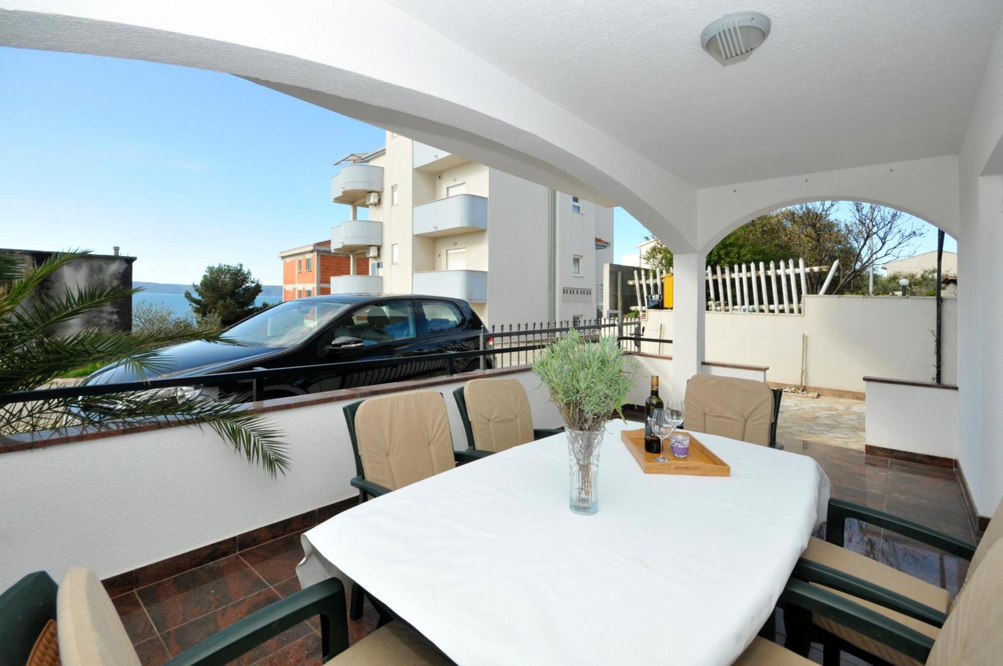 Apartmani Svalina - Seaview And 130M From Beach Трогир Экстерьер фото