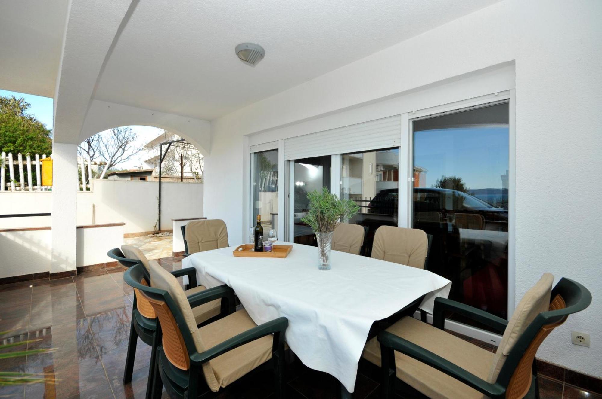 Apartmani Svalina - Seaview And 130M From Beach Трогир Экстерьер фото